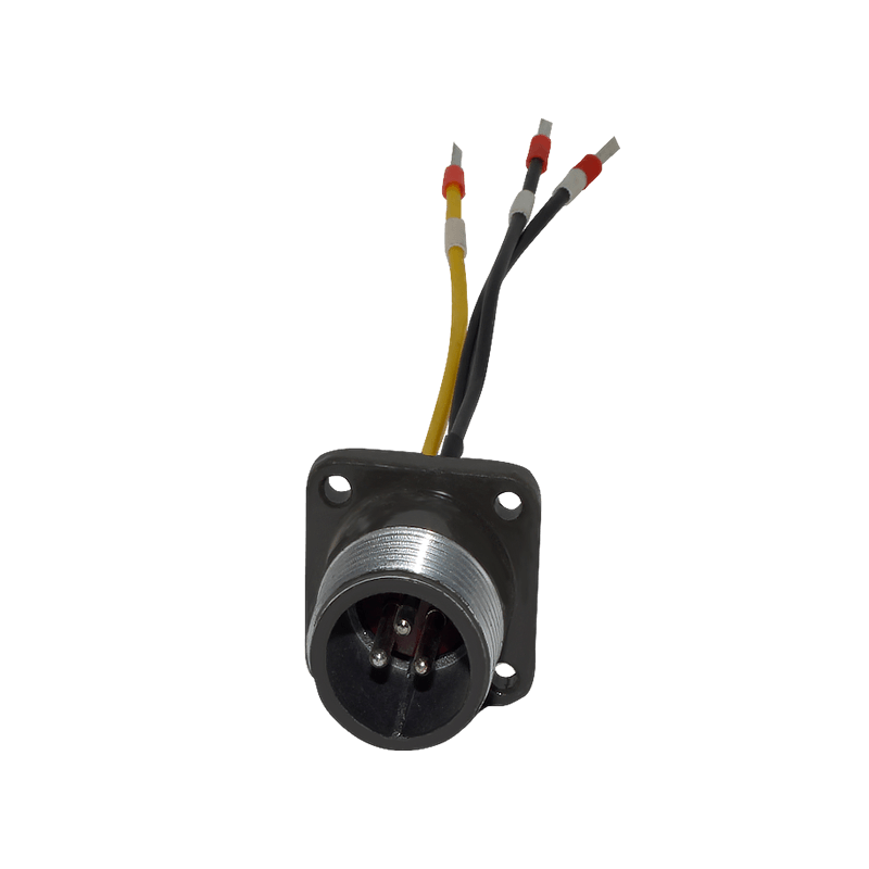 Вилка блочная внешнего пульта управления 3 пин х 2,5мм подъемника ZLP