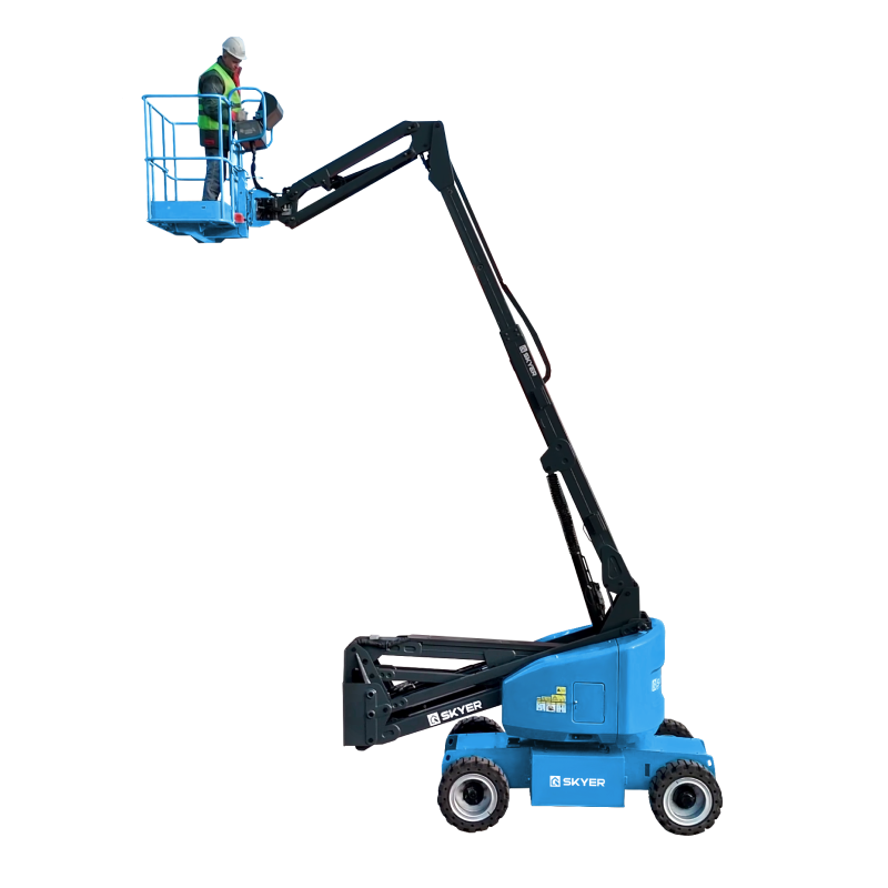 Самоходный коленчатый электрический подъемник SKYER EKP1623