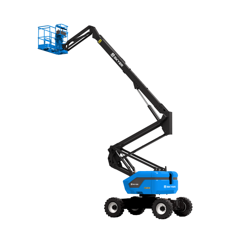 Самоходный коленчатый дизельный подъемник SKYER DKP1725