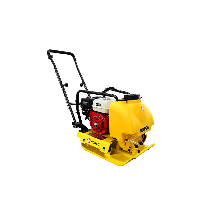 Виброплита бензиновая прямоходная NORSU RF-80TH (колесный комплект, бак для воды)